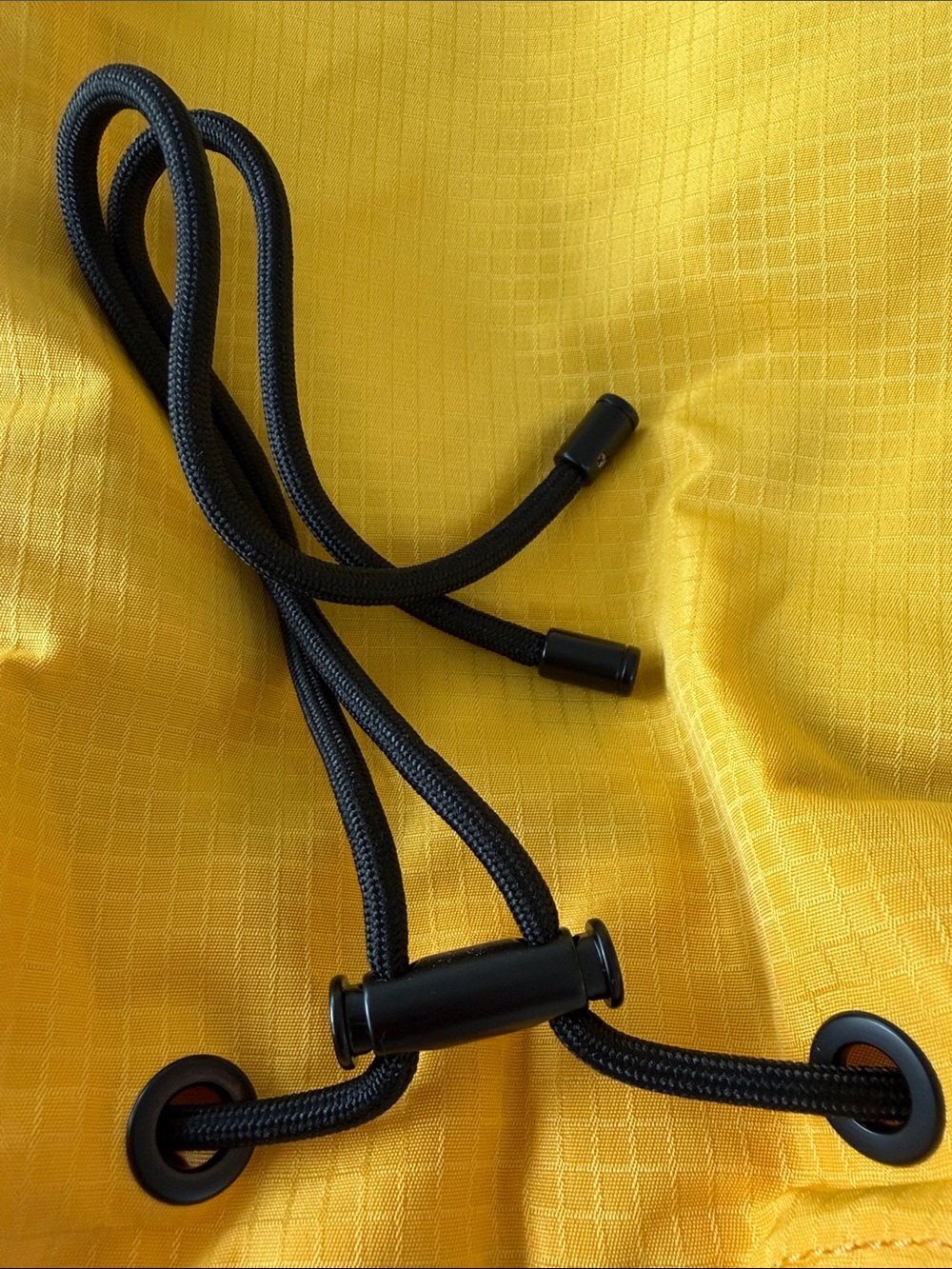 NWT LeSportsac NADINE Drawstring Backpack Mango Yellow Perfect Travel Bag Purse - Picture 16 of 16